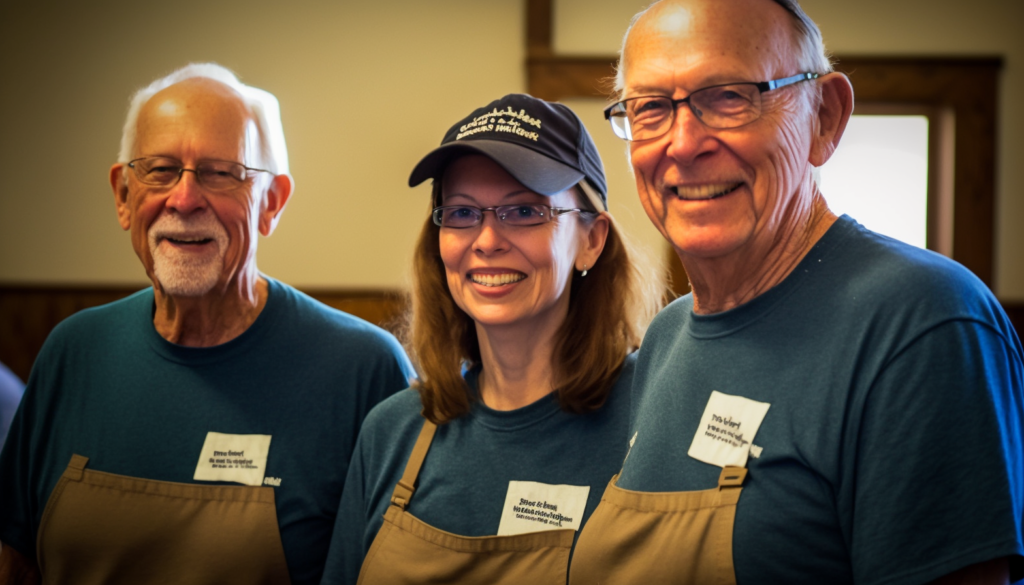 Volunteer your help at the Seniors for Christ Church